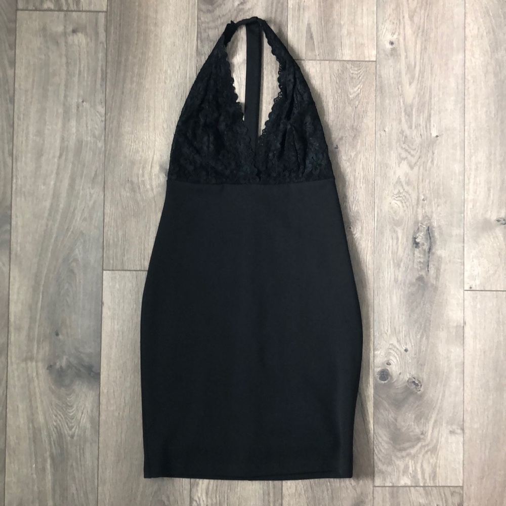 Black Lulu’s Racerback Mini Dress
